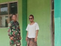 Babinsa Koramil 1603/Lohbener Dampingi Revitalisasi SMK Islam Nusantara di Desa Cidempet