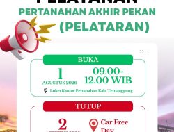 PELATARAN Kembali Hadir! Manfaatkan Layanan Pertanahan Akhir Pekan di Kantor Pertanahan Kabupaten Temanggung