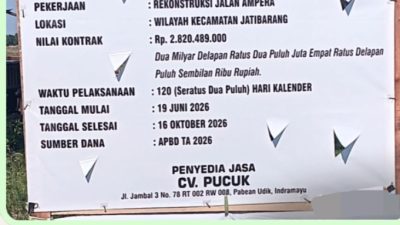 Masyarakat Apresiasi CV PUCUK Rekonstruksi Jalan Ampera,Ekonomi Membaik