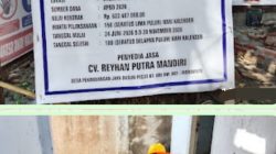 Penataan Halaman Kantor Satpol PP dan Damkar Indramayu Dimulai,CV REYHAN PUTRA MANDIRI Acuan CV Se-Indramayu