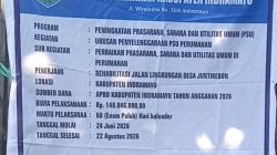 Diduga Tak Sesuai Spesifikasi, Proyek Rabat Beton di Desa Juntikebon Jadi Sorotan Warga