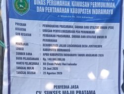 Diduga Tak Sesuai Spesifikasi, Proyek Rabat Beton di Desa Juntikebon Jadi Sorotan Warga