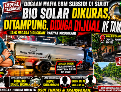 Dugaan Mafia Bio Solar Subsidi di Sulut Kian Berani, APH Diminta Usut Tuntas Dugaan Penampungan hingga Jaringan Distribusi Ilegal