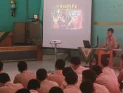 Koramil 1611/Losarang Tanamkan Wawasan Kebangsaan kepada Pelajar SMKN 1 Losarang