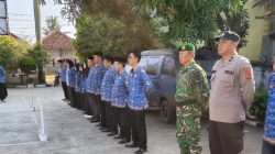 Perkuat Sinergitas, Koramil 1602/Sindang Ikuti Apel Gabungan Muspika Kecamatan Cantigi
