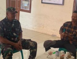 Babinsa Koramil 1605 Sukagumiwang Ajak Pamong Desa Jengkok Aktifkan Ronda Malam
