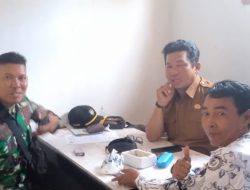 Koramil Lohbener Komsos Bersama Pemdes Arahan Kidul, Ajak Tingkatkan Pengawasan Anak