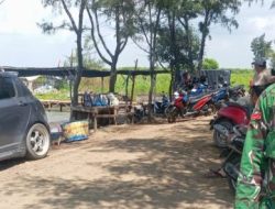 Babinsa Koramil 1601/Indramayu Gelar Komsos di Kawasan Wisata PATAYA, Sampaikan Pesan Kamtibmas dan Bela Negara