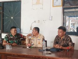 Babinsa Koramil Lohbener Perkuat Sinergi dengan Pemdes Sukasari, Bahas Kamtibmas dan Pengawasan Anak