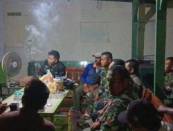 Danramil Juntinyuat Gelar Nobar Piala Dunia 2026, Pererat Silaturahmi TNI dan Warga