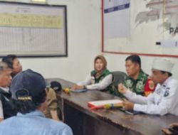 Koptu Sukandi Komsos Bersama Warga Desa Pabeanudik, Ajak Jaga Keamanan dan Gotong Royong
