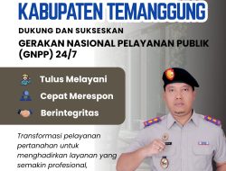 Kantor Pertanahan Kabupaten Temanggung Dukung dan Sukseskan Gerakan Nasional Pelayanan Publik