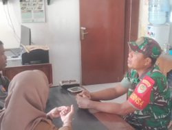 Komsos Babinsa Koramil 1601/Indramayu Bersama Pegawai Kelurahan Karangmalang, Perkuat Silaturahmi dan Jaga Kondusivitas Wilayah