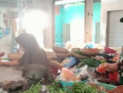 Anggota Koramil 1605/Sukagumiwang Monitoring dan Pendataan Sembako di Desa Tulungagung