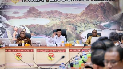 Rakor Bersama Pemda Se-NTT, Menteri Nusron Minta Dukungan Kepala Daerah Wujudkan Transformasi Layanan Pertanahan