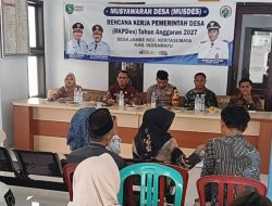 Koramil 1605 Sukagumiwang Hadiri Musdes RKPDes 2027 Desa Jambe, Wujudkan Perencanaan Pembangunan yang Transparan dan Partisipatif
