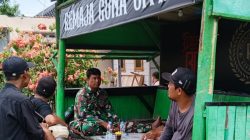 Koramil 1608/Karangampel Perkuat Komsos, Ajak Warga Jaga Kebersihan dan Keamanan Lingkungan