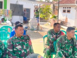 Semarak HUT RI ke-81, Koramil 1603/Lohbener Gelar Perlombaan Voli Antarperangkat Desa