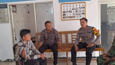 Komsos Bersama Babinkamtibmas dan Pamong Desa, Babinsa Koramil 1605 Sukagumiwang Perkuat Sinergi Keamanan dan Ketahanan Pangan