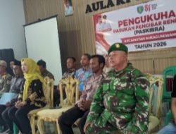 Koramil 1605 Sukagumiwang Hadiri Pengukuhan Paskibra Tingkat Kecamatan