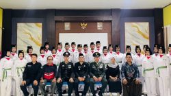 Koramil 1609 Juntinyuat Hadiri Pengukuhan Paskibra Tingkat Kecamatan Juntinyuat