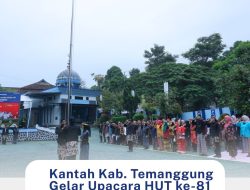 Kantah Kab. Temanggung Gelar Upacara HUT ke – 81 Kemerdekaan RI