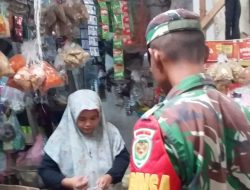 Koramil 1605 Sukagumiwang Monitoring dan Pendataan Harga Bahan Pokok