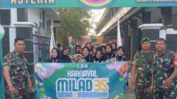 Karnaval Milad ke-35 SMAN 2 Indramayu Meriah, 1.316 Siswa Tumpahkan Semangat Muda untuk Bumi