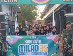 Karnaval Milad ke-35 SMAN 2 Indramayu Meriah, 1.316 Siswa Tumpahkan Semangat Muda untuk Bumi