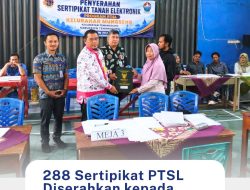 288 Sertipikat PTSL Diserahkan kepada Warga Mungseng