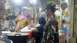 Koramil Sukagumiwang Monitoring dan Pendataan Harga Sembako di Desa Tulungagung