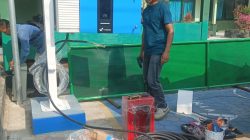 Pemasangan Mesin EV Charging Mobil Listrik VinFast Dipantau Babinsa Koramil 1603/Lohbener