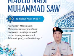 Kantor Pertanahan Kabupaten Temanggung Mengucapkan Selamat Memperingati Maulid Nabi Muhammad SAW