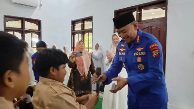 Ditpolairud Polda Sulawesi Utara Peringati Maulid Nabi Muhammad SAW 1448 H Bersama Masyarakat dan Anak Yatim di Bitung