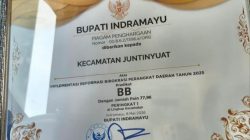 Juntinyuat Ukir Prestasi Gemilang, Peringkat 1 Reformasi Birokrasi se-Indramayu