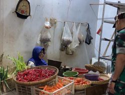 Koramil Sukagumiwang Pantau Harga Sembako, Pastikan Kebutuhan Pokok Masyarakat Tetap Terkendali
