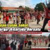 HUT ke-81, Warga Jl. Garuda Meriahkan Kemerdekaan dengan Senam Bersama dan JJS