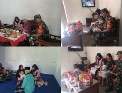 Pencegahan Stunting, Serma Aminoto Dampingi Nakes Dan Perangkat Desa Tegalrejo