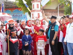 Jalan Sehat HUT ke-81 RI di Rambatan Wetan Jadi Momentum Perkuat Peran Generasi Muda