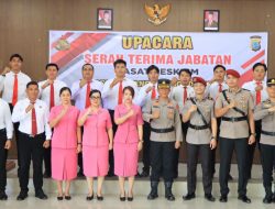 Iptu Steven Leonard Rumapea Resmi Jabat Kasat Reskrim Polres Boltim