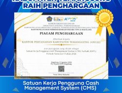 Kantor Pertanahan Kabupaten Temanggung Raih Piagam Penghargaan