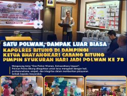 Hari Jadi Polwan ke-78, Kapolres Bitung Tekankan Pengabdian dan Dampak Nyata bagi Masyarakat Penulisan