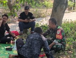 Anggota Koramil Sukagumiwang Gelar Komsos, Perkuat Sinergi dengan Pemerintah Desa dan Masyarakat