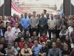 Bukan Sekadar Perpisahan, Malam Pengantar Purna Bakti di Polres Indramayu Jadi Momentum Pererat Polisi dan Wartawan