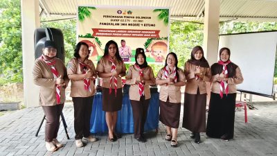 Pramuka SMAN 4 Bitung Naik Tingkat, Perkemahan Pindah Golongan Jadi Momentum Pembentukan Karakter Siswa