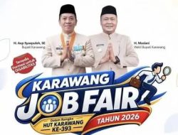 2.000 Lowongan Dibuka, 393 Warga Berpenghasilan Rendah Jadi Prioritas Job Fair Karawang 2026