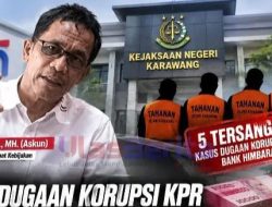 Lima Tersangka Kasus KPR Bank Himbara Karawang, Askun: Jangan “Kebakaran Jenggot”