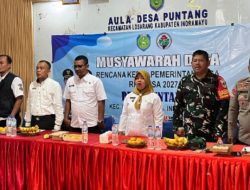 Musdes Desa Puntang Bahas Rencana Kerja dan Pembangunan TA 2027