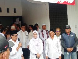Ribuan Warga Iringi Pendaftaran Dudin Rohaendi sebagai Bakal Calon Kades Bengle