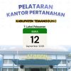 Pelataran Kantor Pertanahan Kabupaten Temanggung